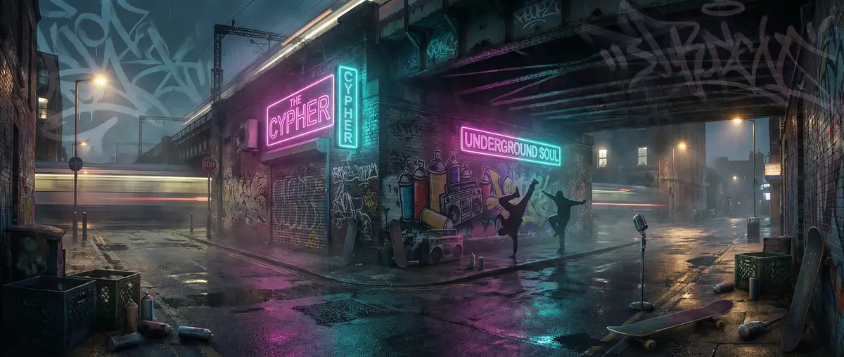 磁力猫最新 - 城市街头文化夜景